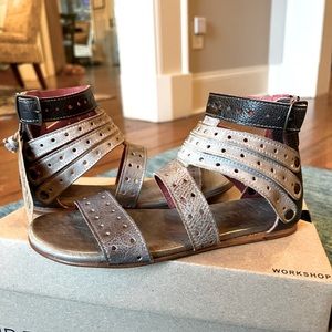 NIB Bed Stu Artemis leather sandals, size 6.5